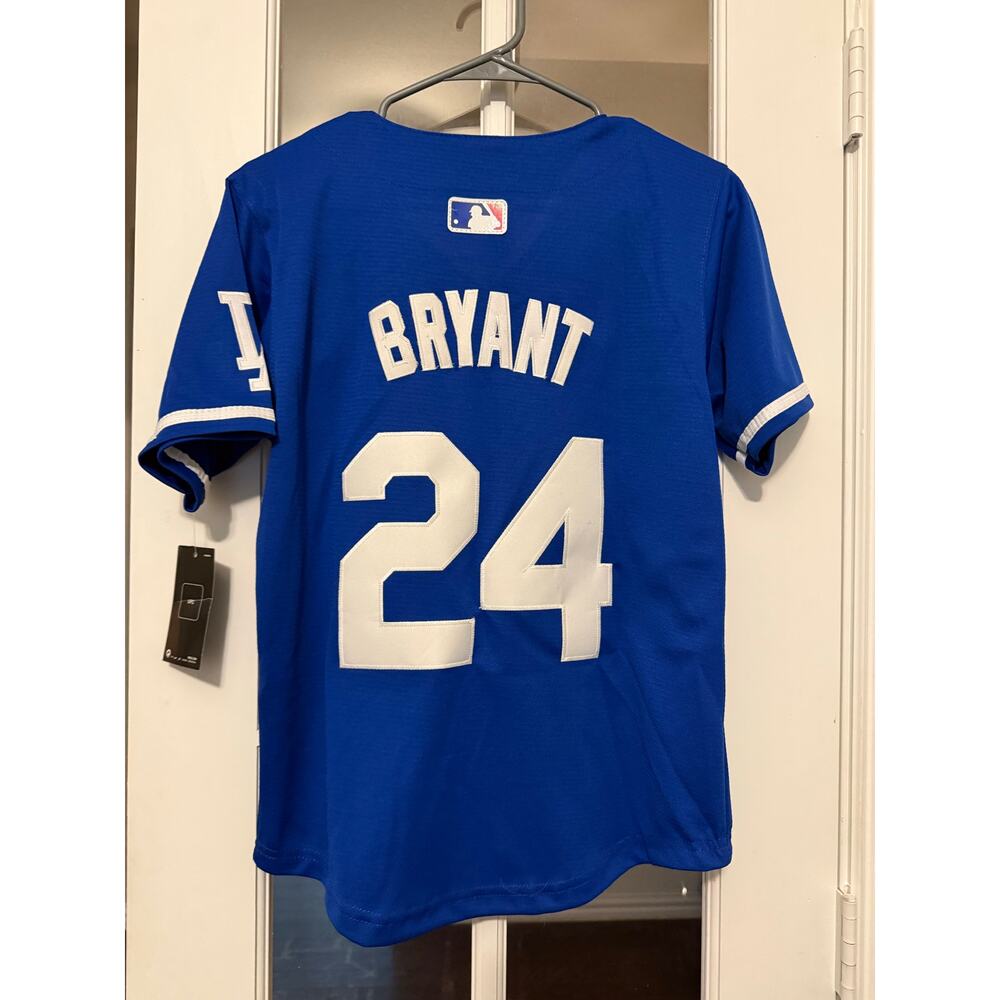 Nike Los Angeles Dodgers Kobe Bryant #24 Jersey Women’s medium Blue MLB NWT